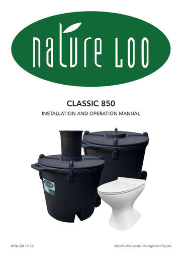 Nature Loo™ | Classic 850 Manual